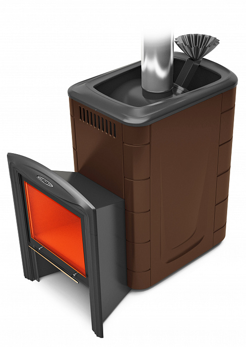 Гейзер 2014 Inox Витра ЗК шоколад