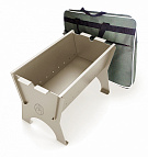 Мангал ТРУДМАЙ-1 облегченный, с сумкой